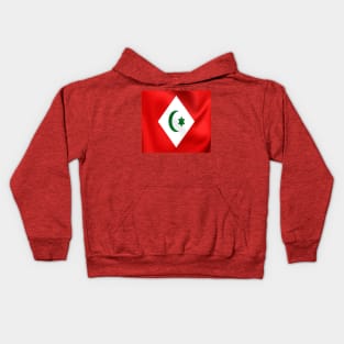 flag of Rif al Hoceima nador tetouan berkan Kids Hoodie